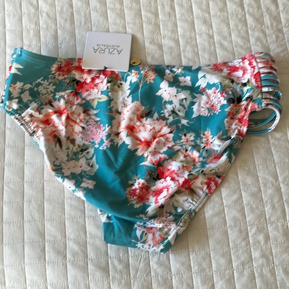 NWT | Azura Australia ~ Elmwood strappy midrise bikini bottom US 8 - Picture 3 of 4